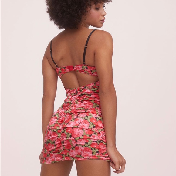 NWT For Love and Lemons Madeline Mini Dress - Picture 2 of 7